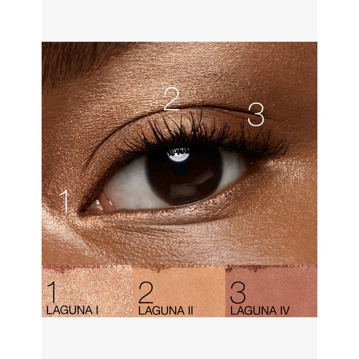Nars quad eyeshadow palette 4.4g for all skin types, UK version