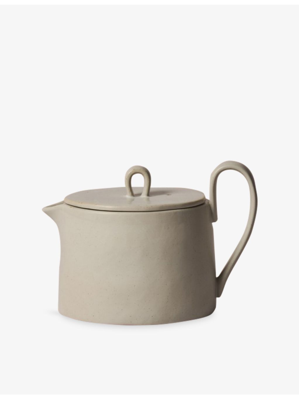 ferm LIVING Flow stoneware teapot 20cm, imported from the UK