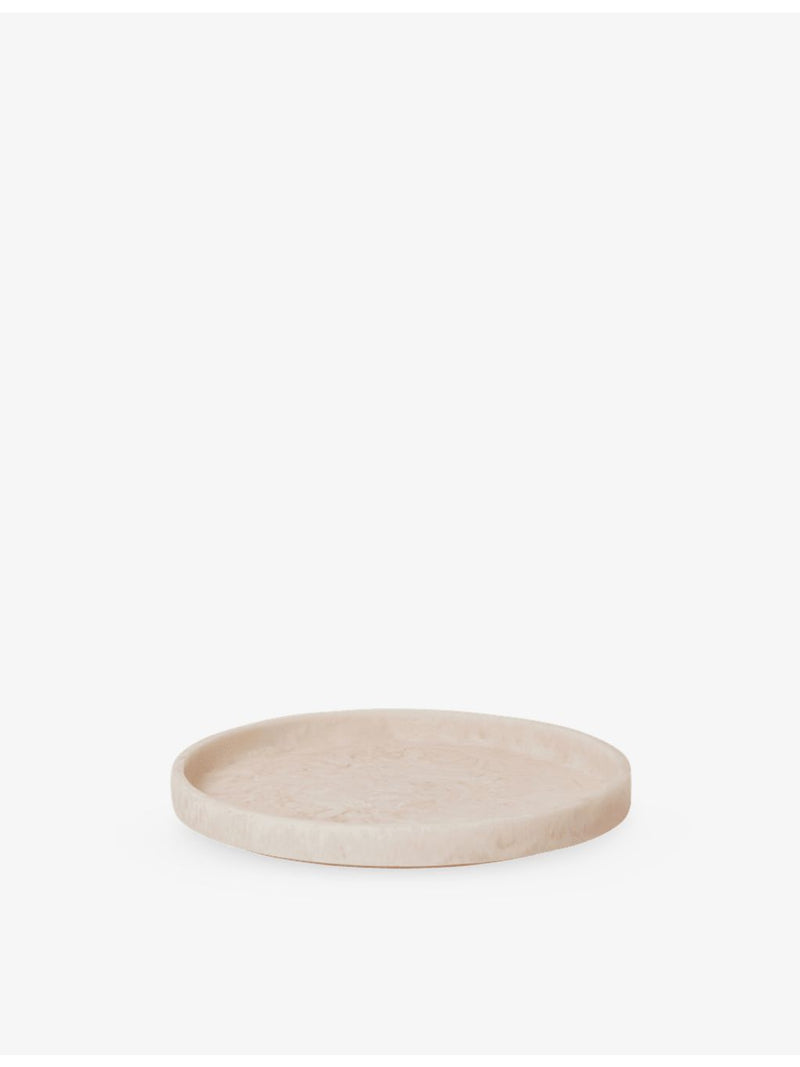 ferm LIVING Mist round resin tray 20cm, UK version