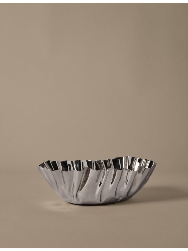 ferm LIVING Tydra large metallic bowl 29cm, UK version
