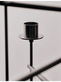 ferm LIVING Elysia stainless steel candelabra 41.7cm - British product