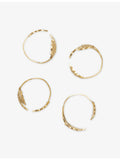 ferm LIVING holly leaf brass napkin rings, UK version