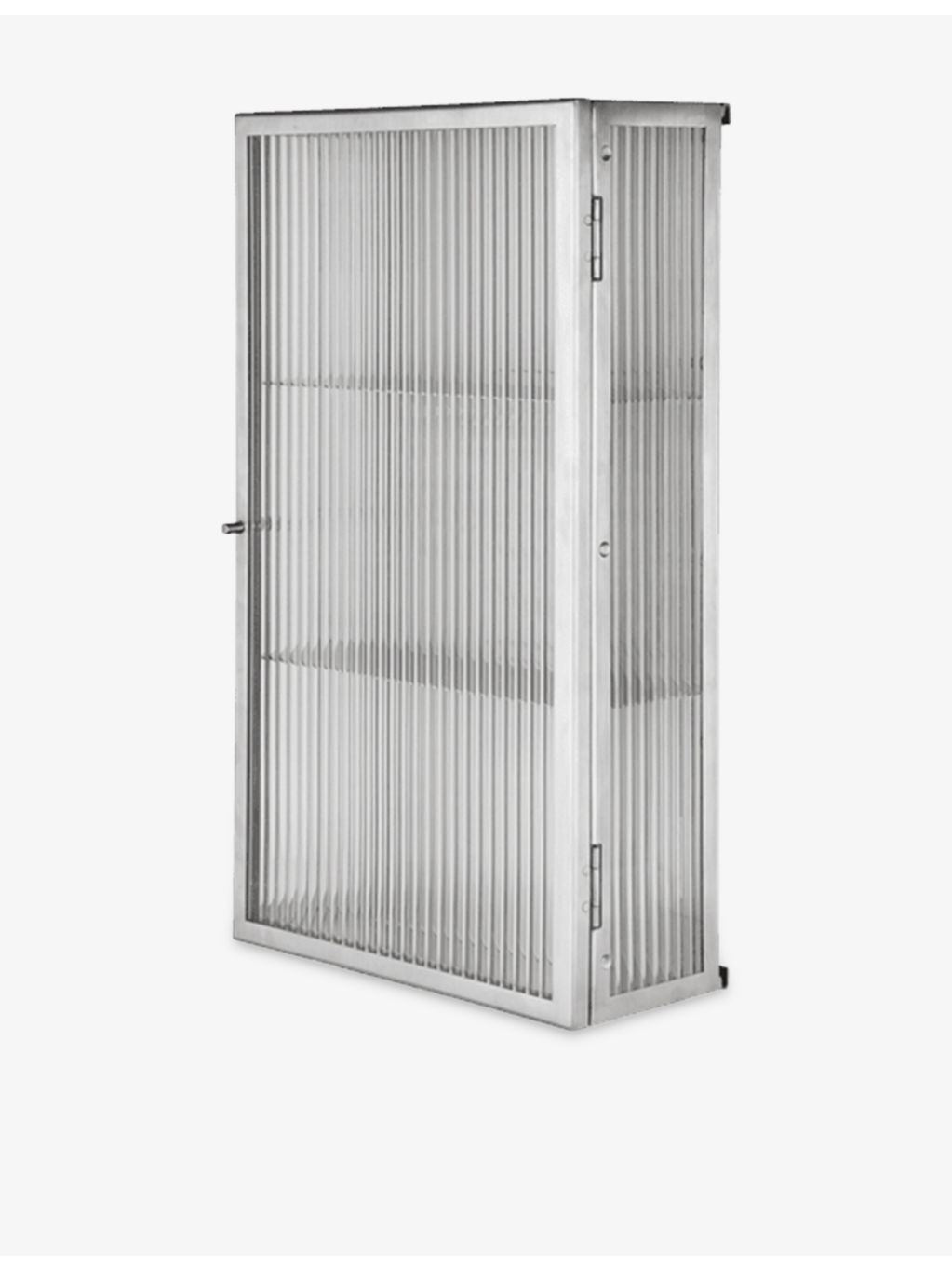 ferm LIVING Haze steel glass cabinet 60cm - British product