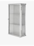 ferm LIVING Haze steel glass cabinet 60cm - British product