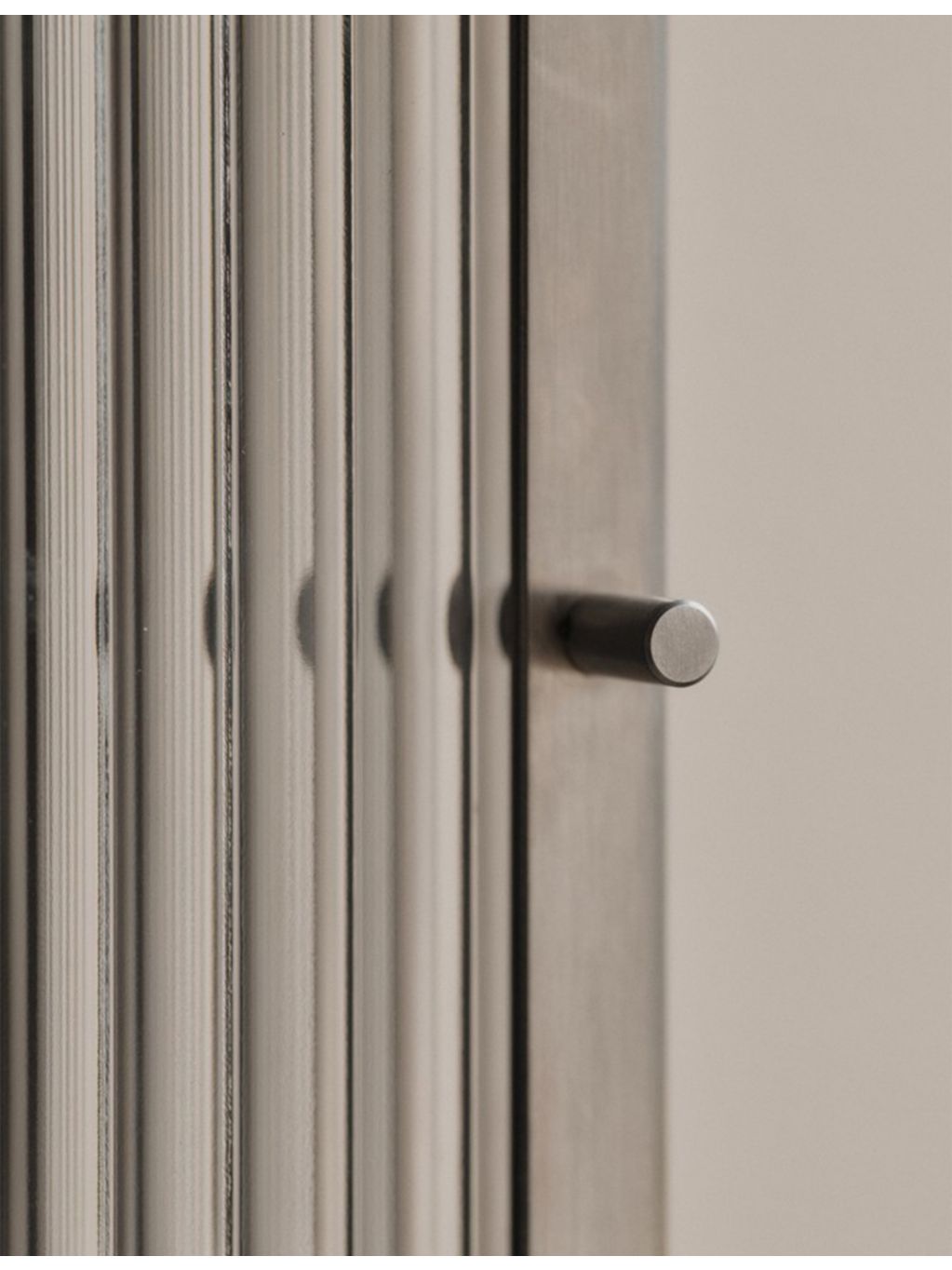 ferm LIVING Haze steel glass cabinet 60cm - British product