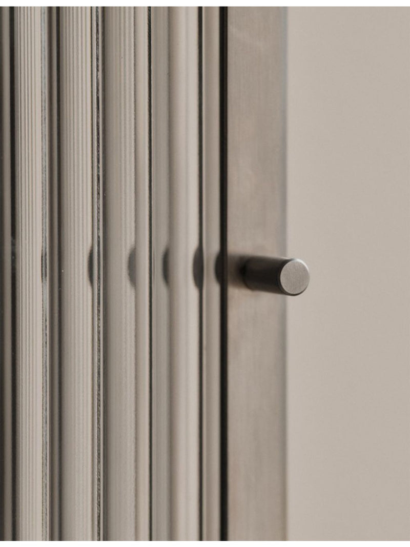 ferm LIVING Haze steel glass cabinet 60cm - British product