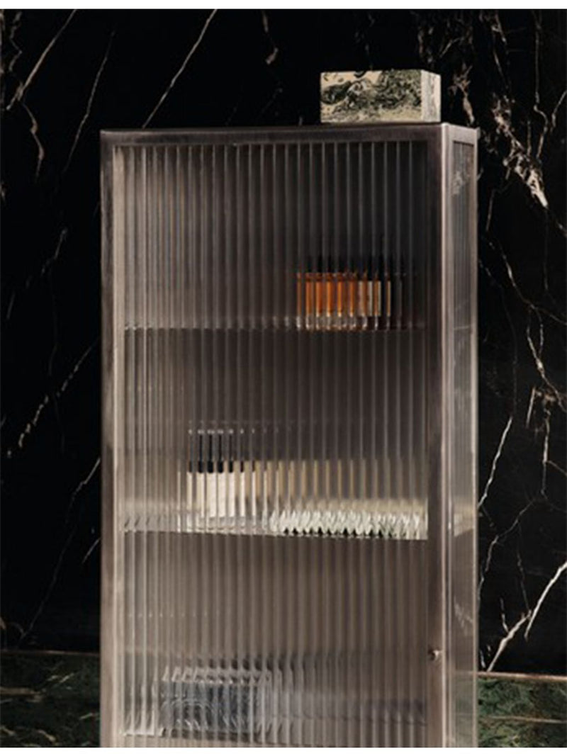 ferm LIVING Haze steel glass cabinet 60cm - British product