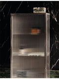 ferm LIVING Haze steel glass cabinet 60cm - British product