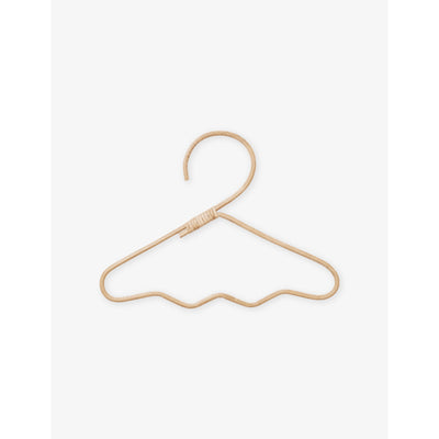 selfridges ferm LIVING Wavi Set of Three Rattan Clothes Hangers- Buy online at McGrocer
