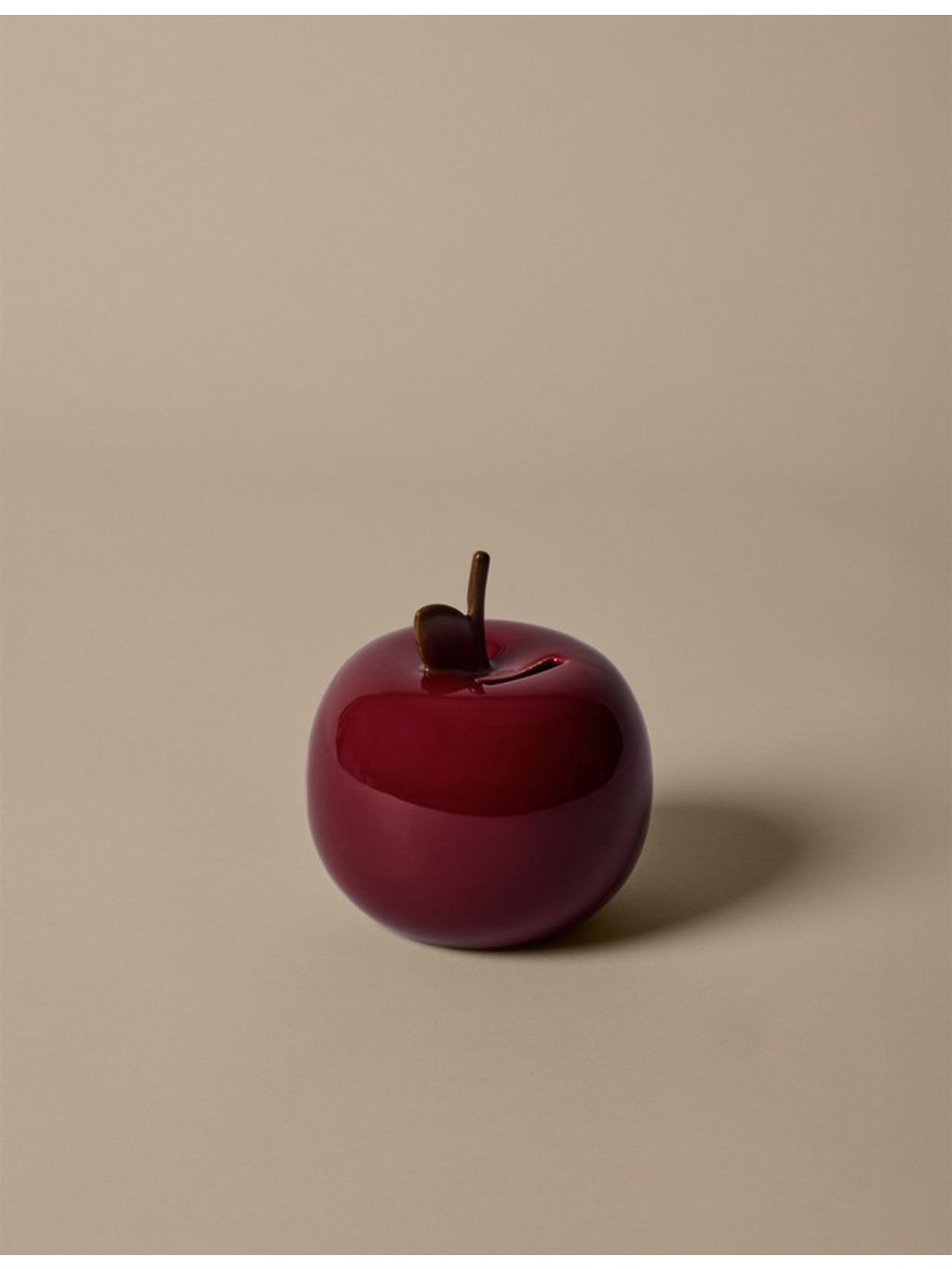 ferm LIVING apple stoneware money bank 13cm (British brand)