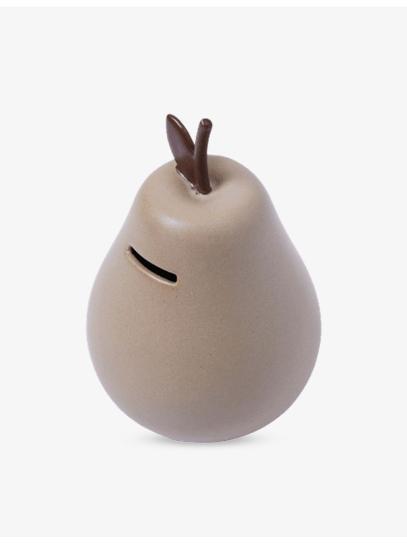 ferm LIVING pear stoneware money bank 18.5cm - British product