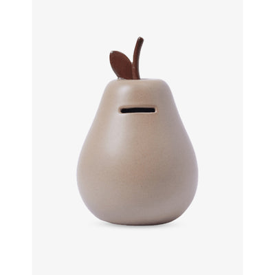 selfridges ferm LIVING Pear Stoneware Money Bank 18.5cm- Buy online at McGrocer