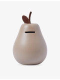 ferm LIVING pear stoneware money bank 18.5cm - British product