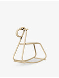 ferm LIVING Lussi steel rocking horse 53cm - British product