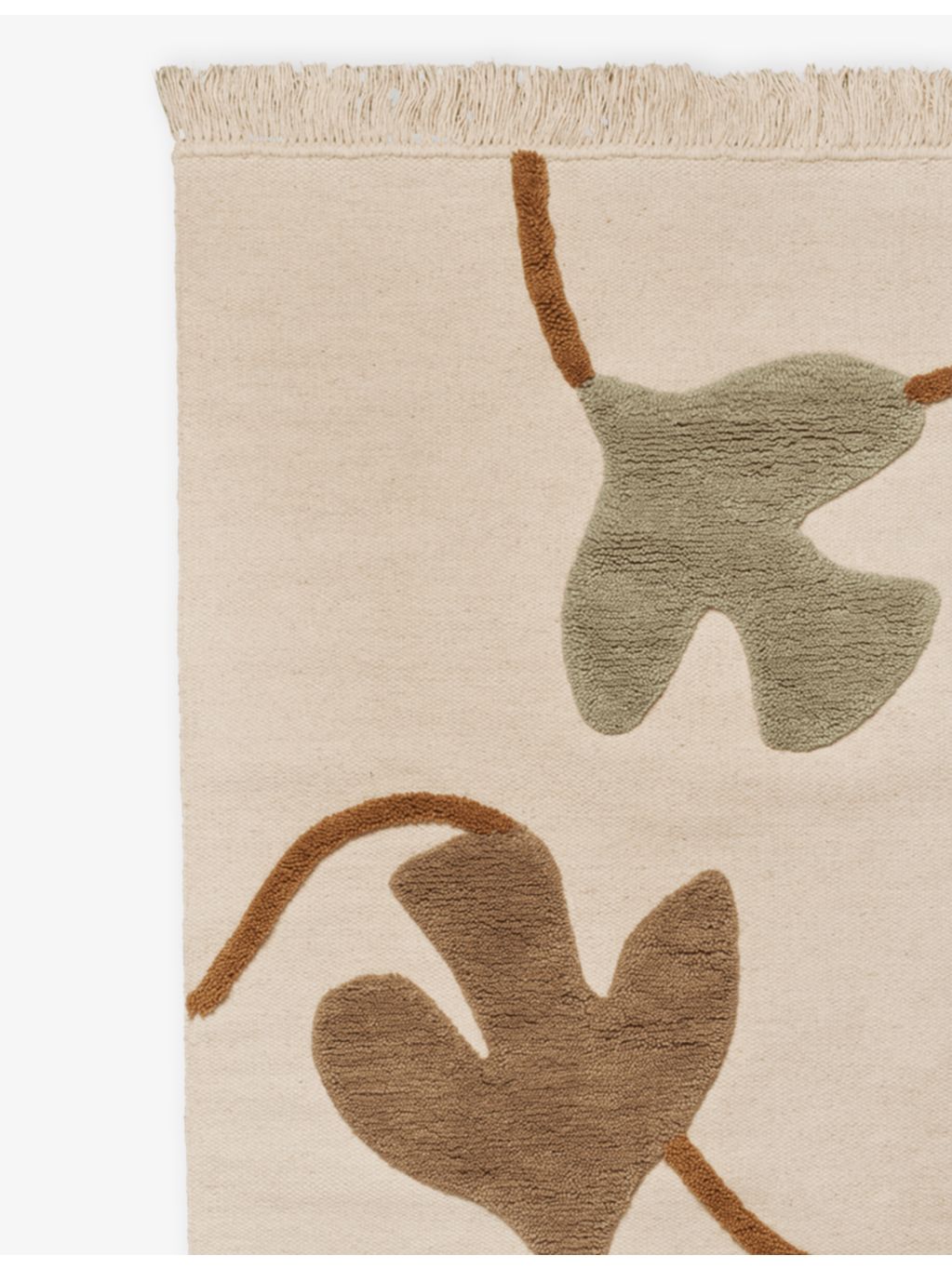 ferm LIVING wool rug bird pattern 200cm x 140cm - British product
