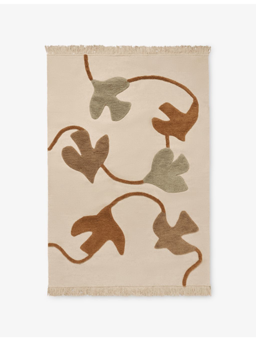 ferm LIVING wool rug bird pattern 200cm x 140cm - British product