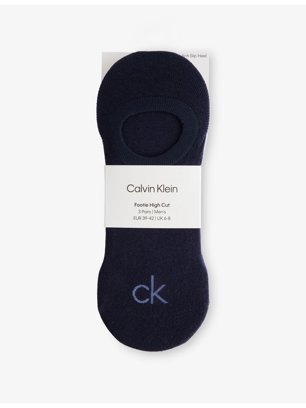 Calvin Klein stretch cotton-blend socks pack of three, imported from the UK