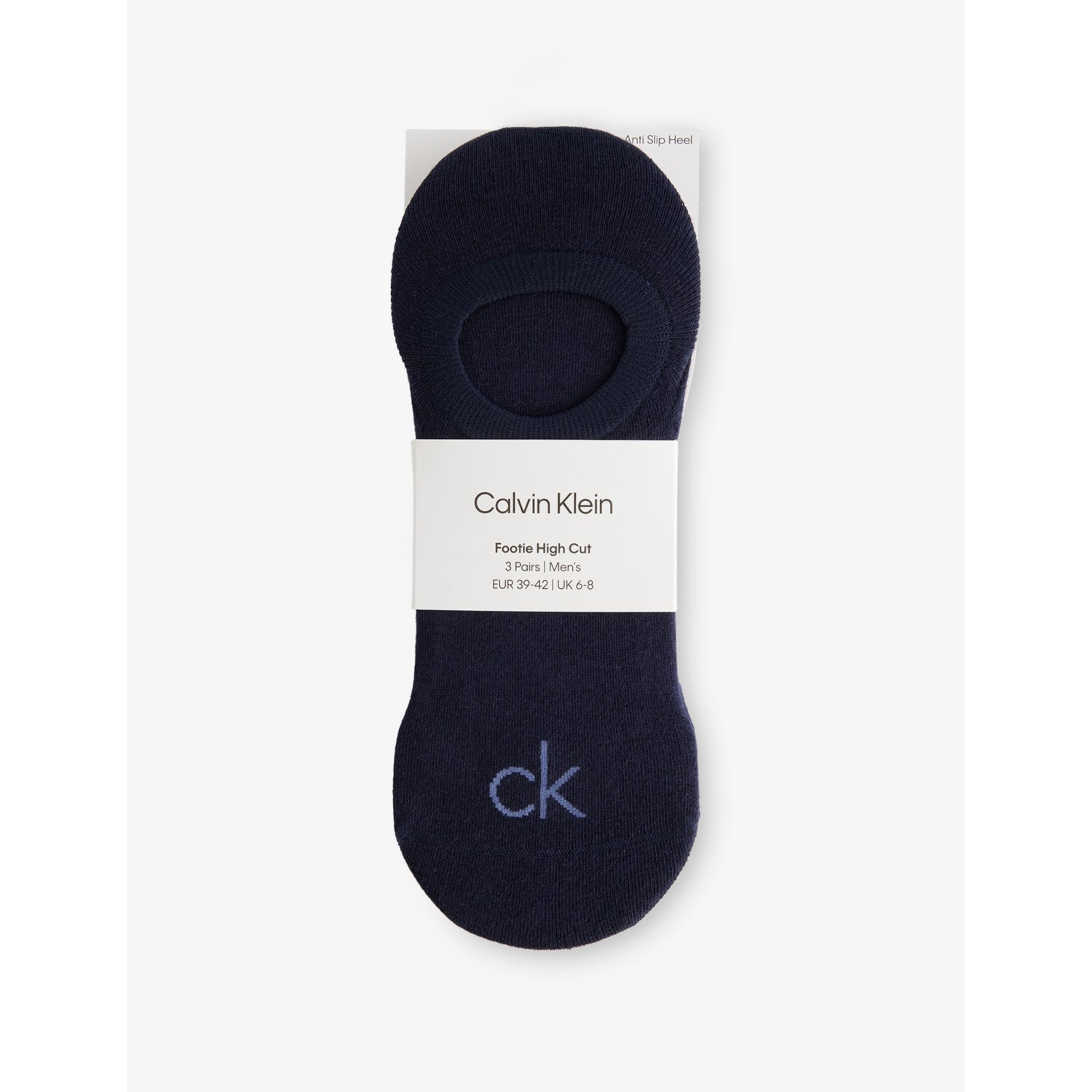 Footie High Stretch Cotton-Blend Socks Pack of Three - 5.5-8