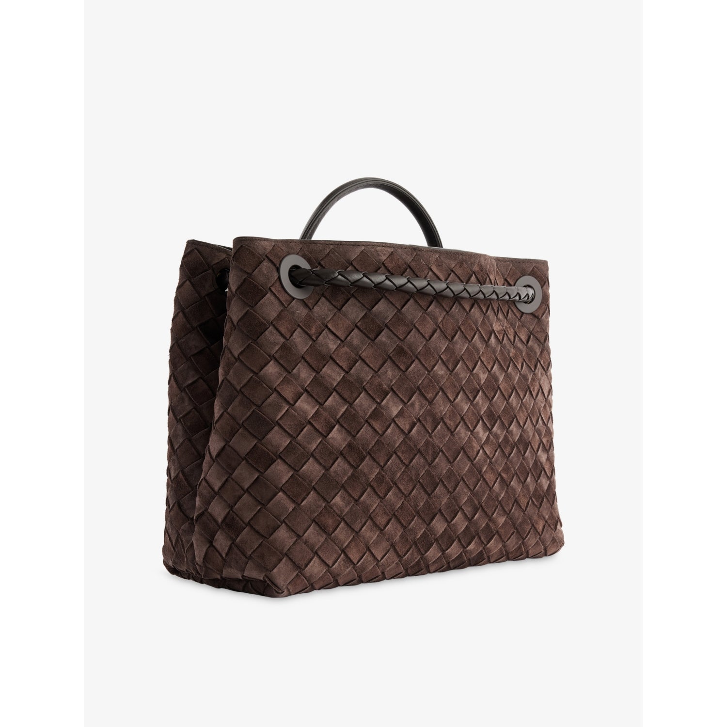 Bottega Veneta Andiamo medium suede bag - British product