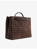 Bottega Veneta Andiamo medium suede bag - British product