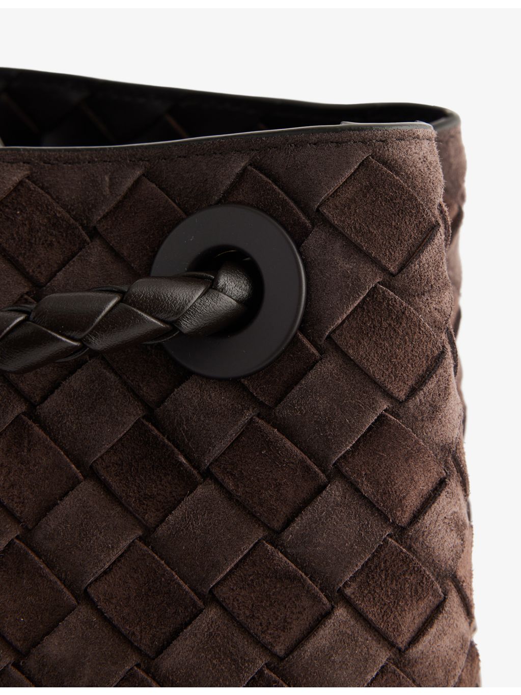 Bottega Veneta Andiamo medium suede bag - British product