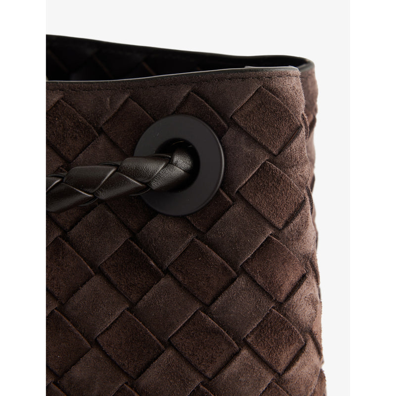 Bottega Veneta Andiamo medium suede bag - British product