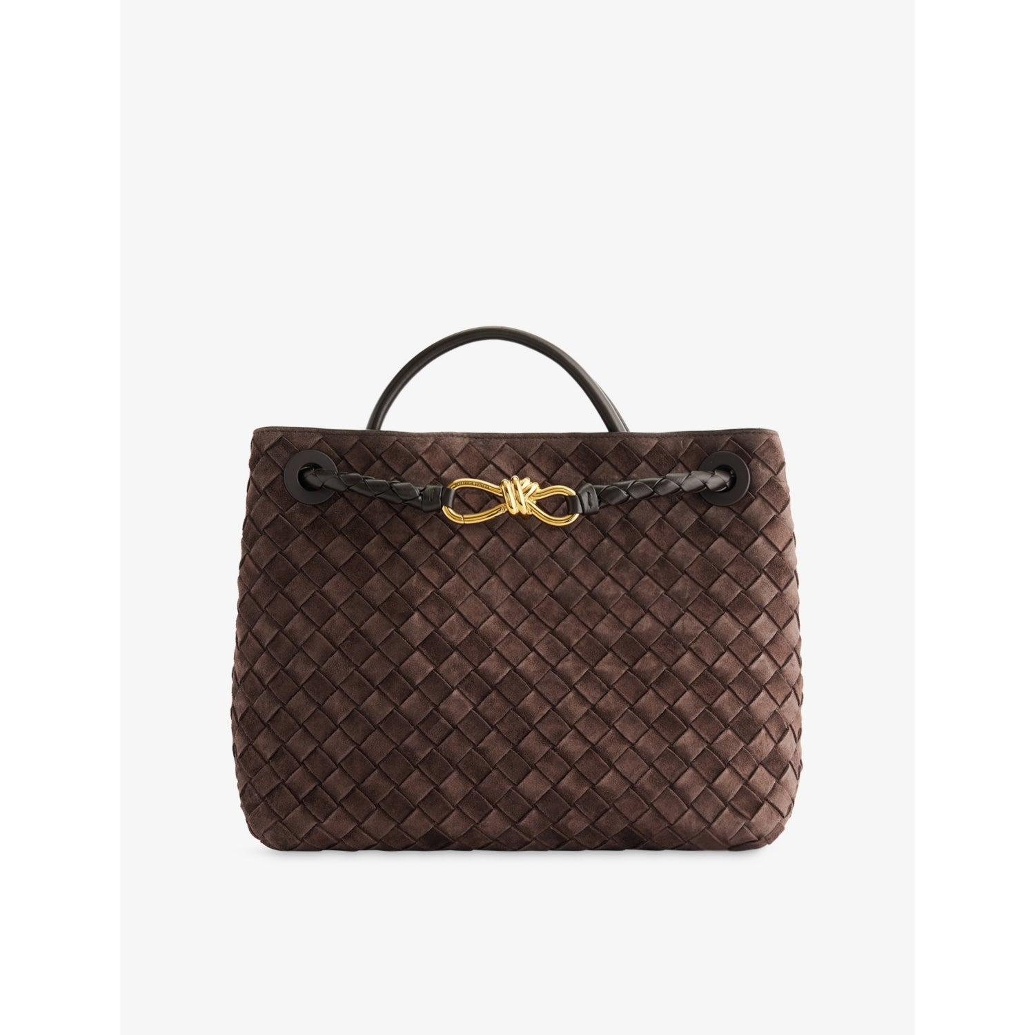 Bottega Veneta Andiamo medium suede bag - British product