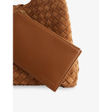 Bottega Veneta Campana large suede shoulder bag (British brand)