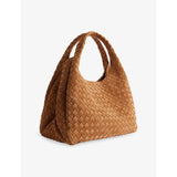 Bottega Veneta Campana large suede shoulder bag (British brand)