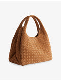 Bottega Veneta Campana large suede shoulder bag (British brand)