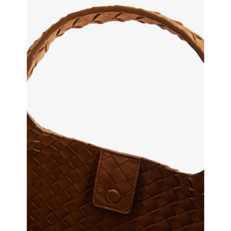 Bottega Veneta Campana large suede shoulder bag (British brand)