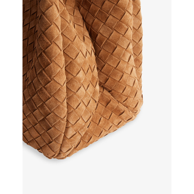 Bottega Veneta Campana large suede shoulder bag (British brand)