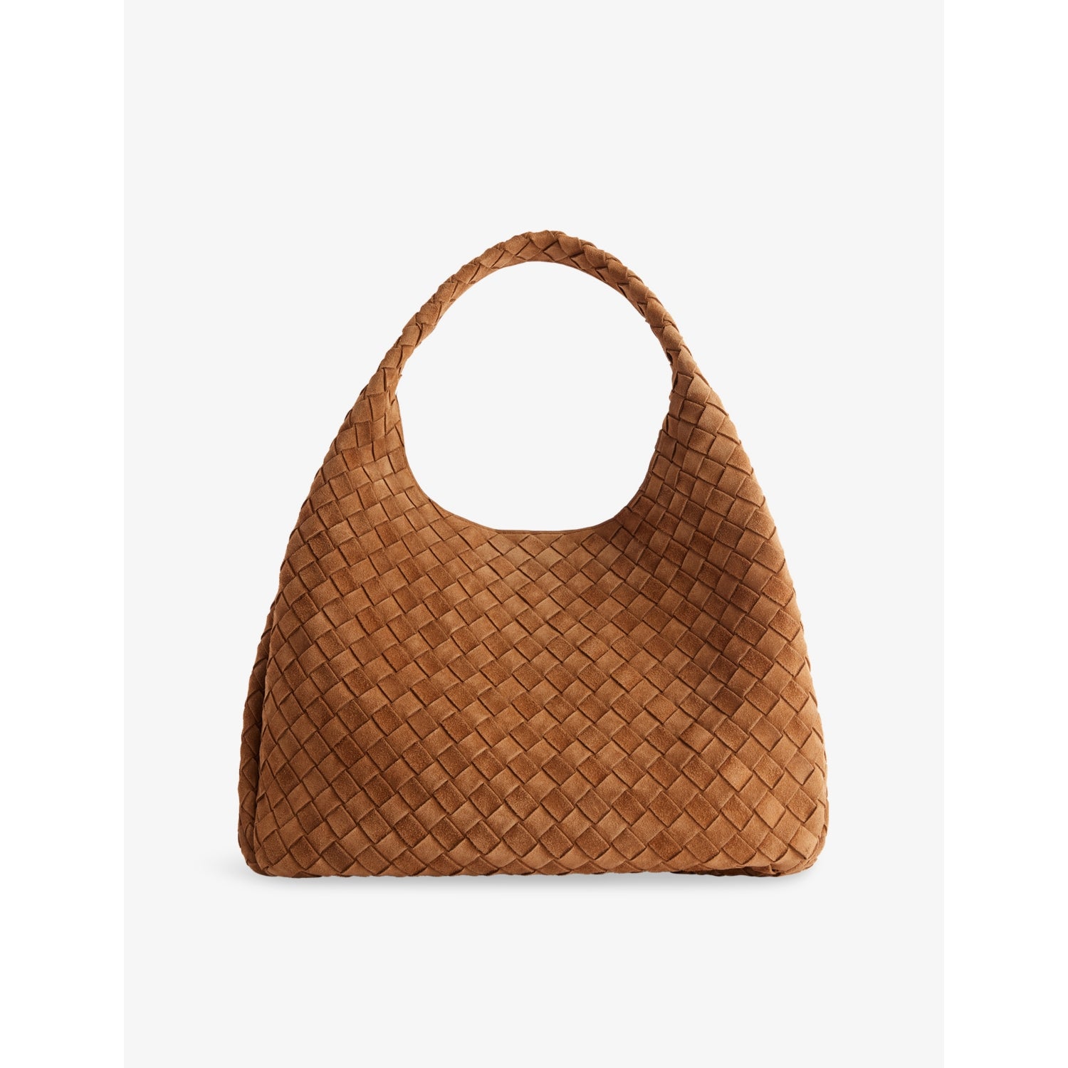 Bottega Veneta Campana large suede shoulder bag (British brand)