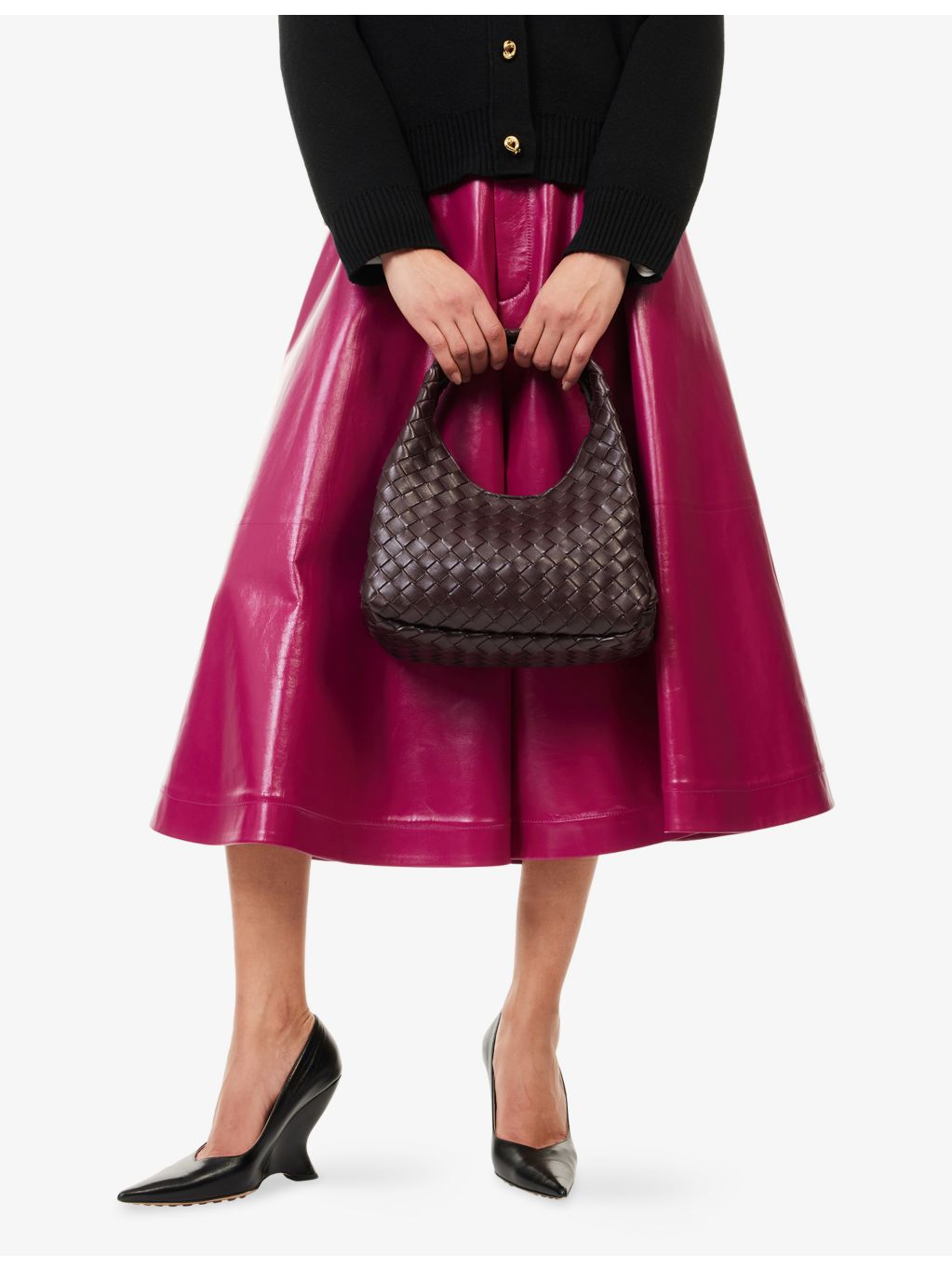 Bottega Veneta Small Campana leather top-handle bag - British product
