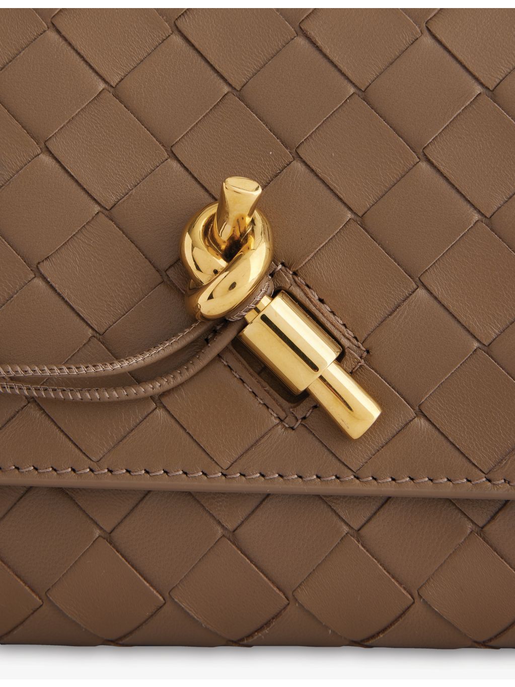 Bottega Veneta Andiamo leather wallet on chain UK version