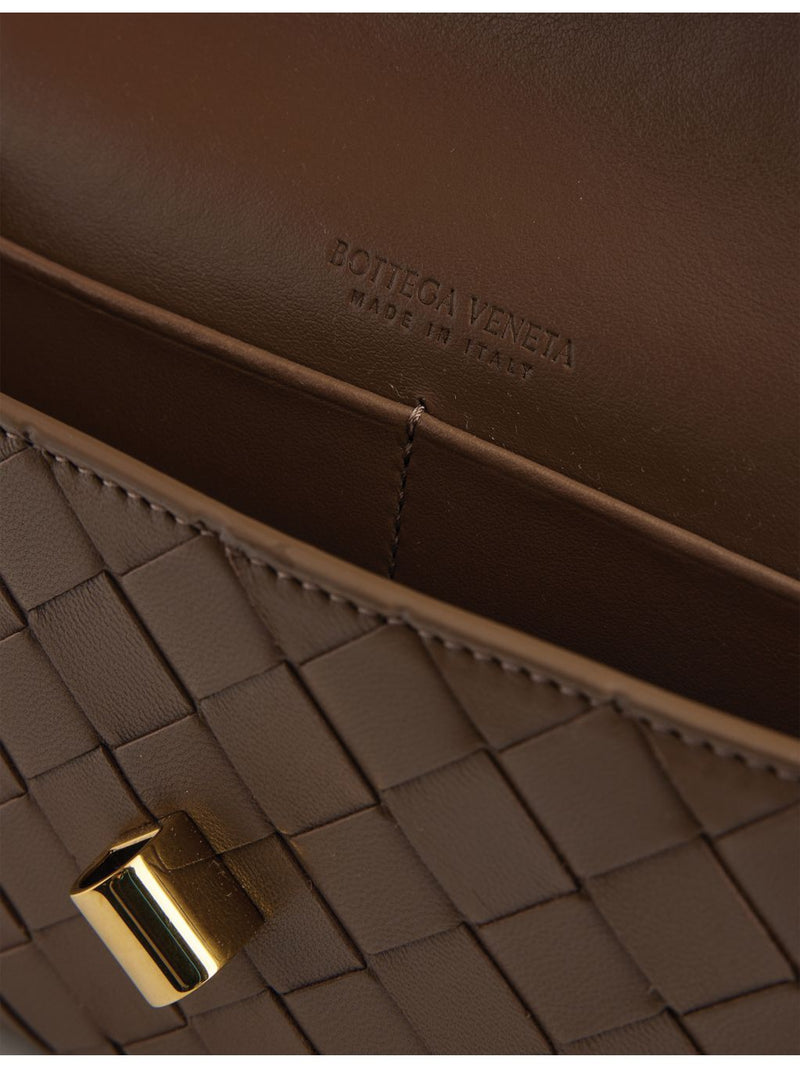 Bottega Veneta Andiamo leather wallet on chain UK version