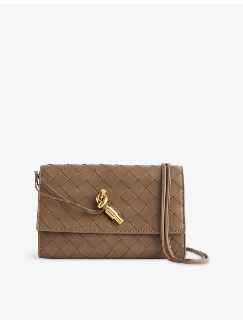 Bottega Veneta Andiamo leather wallet on chain UK version