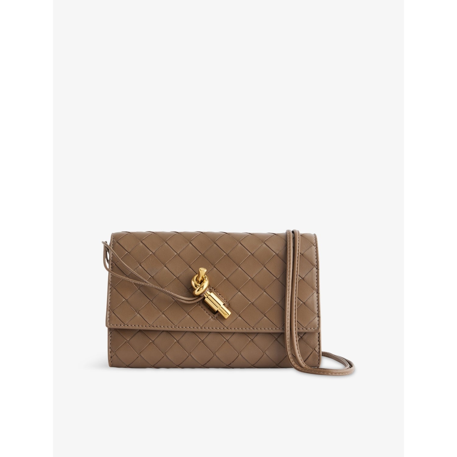Bottega Veneta Andiamo leather wallet on chain UK version
