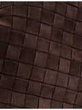 Bottega Veneta Hop Intrecciato medium suede shoulder bag (British brand)