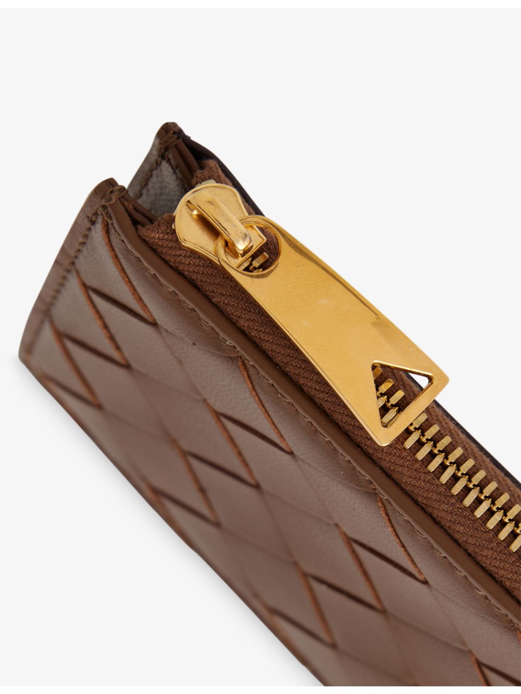 Bottega Veneta Intrecciato zipped leather card case (British brand)