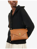 Bottega Veneta intrecciato leather shoulder bag 24cm, imported from the UK