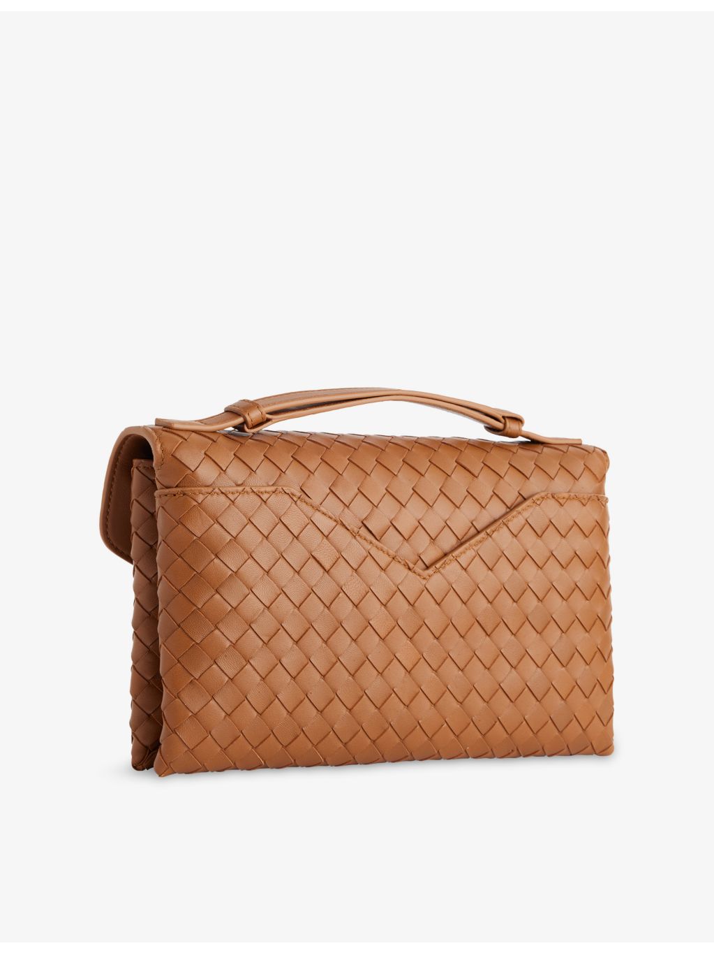 Bottega Veneta intrecciato leather shoulder bag 24cm, imported from the UK