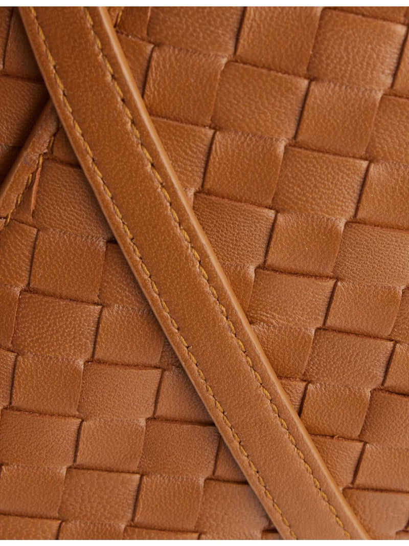 Bottega Veneta intrecciato leather shoulder bag 24cm, imported from the UK