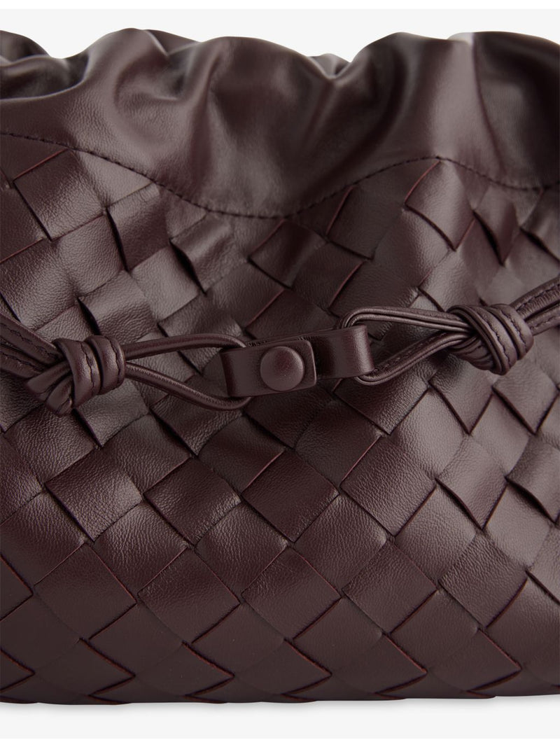Bottega Veneta intrecciato leather clutch bag (British brand)