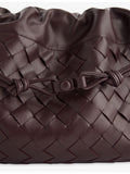 Bottega Veneta intrecciato leather clutch bag (British brand)
