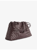 Bottega Veneta intrecciato leather clutch bag (British brand)