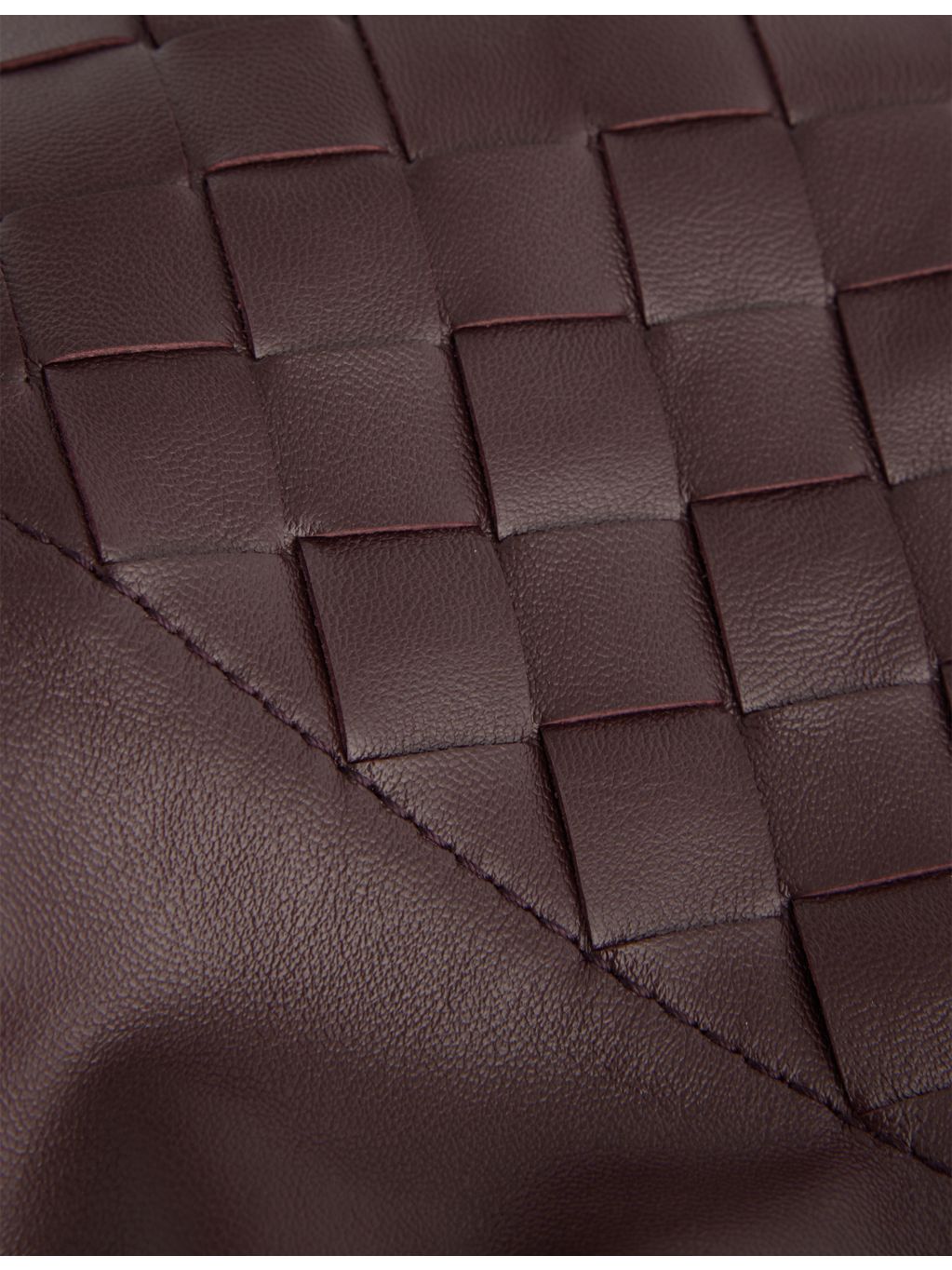 Bottega Veneta intrecciato leather clutch bag (British brand)