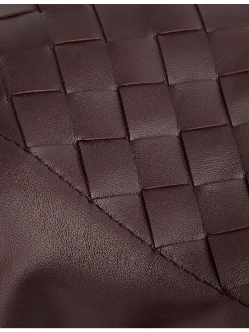Bottega Veneta intrecciato leather clutch bag (British brand)