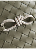 Bottega Veneta Andiamo small leather bucket bag, imported from the UK