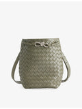 Bottega Veneta Andiamo small leather bucket bag, imported from the UK